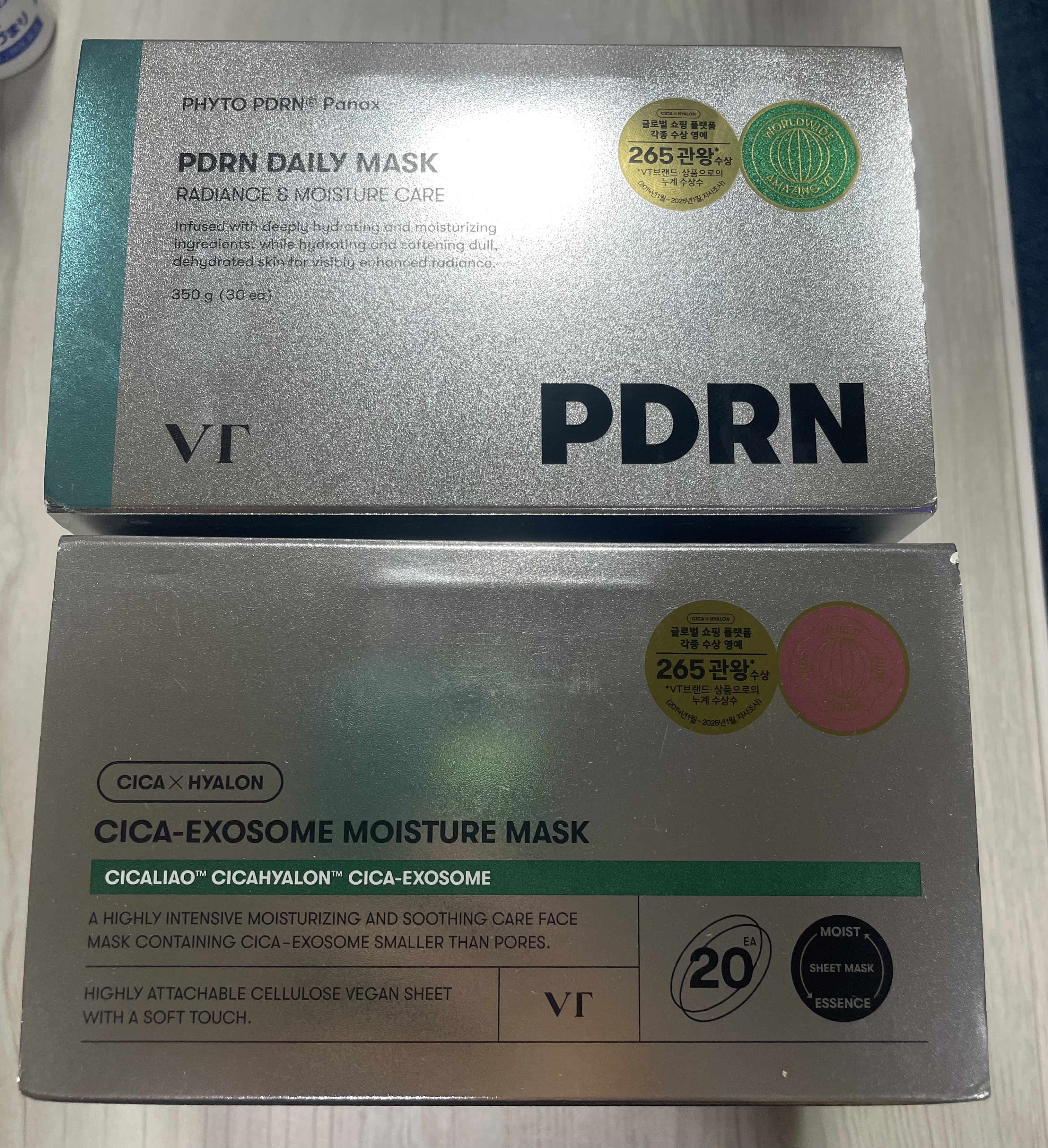 CICA エクソソーム モイスチャー マスク/VT/シートマスク・パックを使ったクチコミ（1枚目）