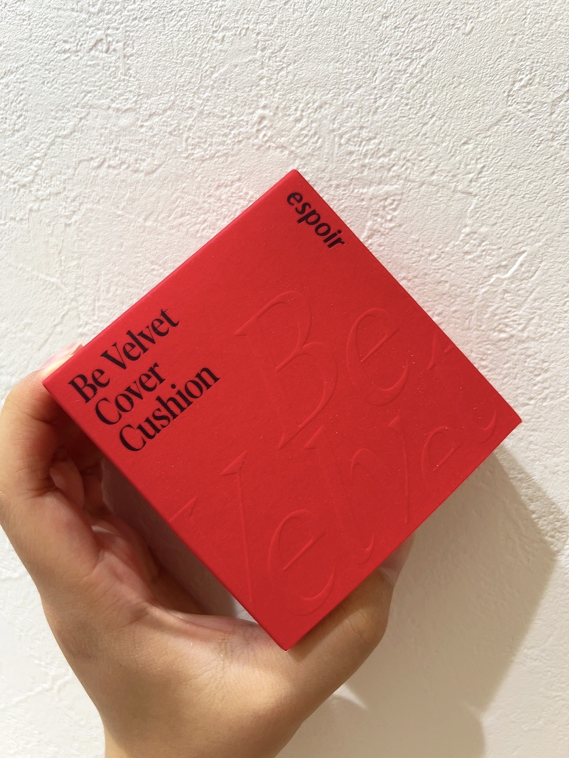 ビーベルベットカバークッション/espoir/クッションファンデーションを使ったクチコミ（1枚目）