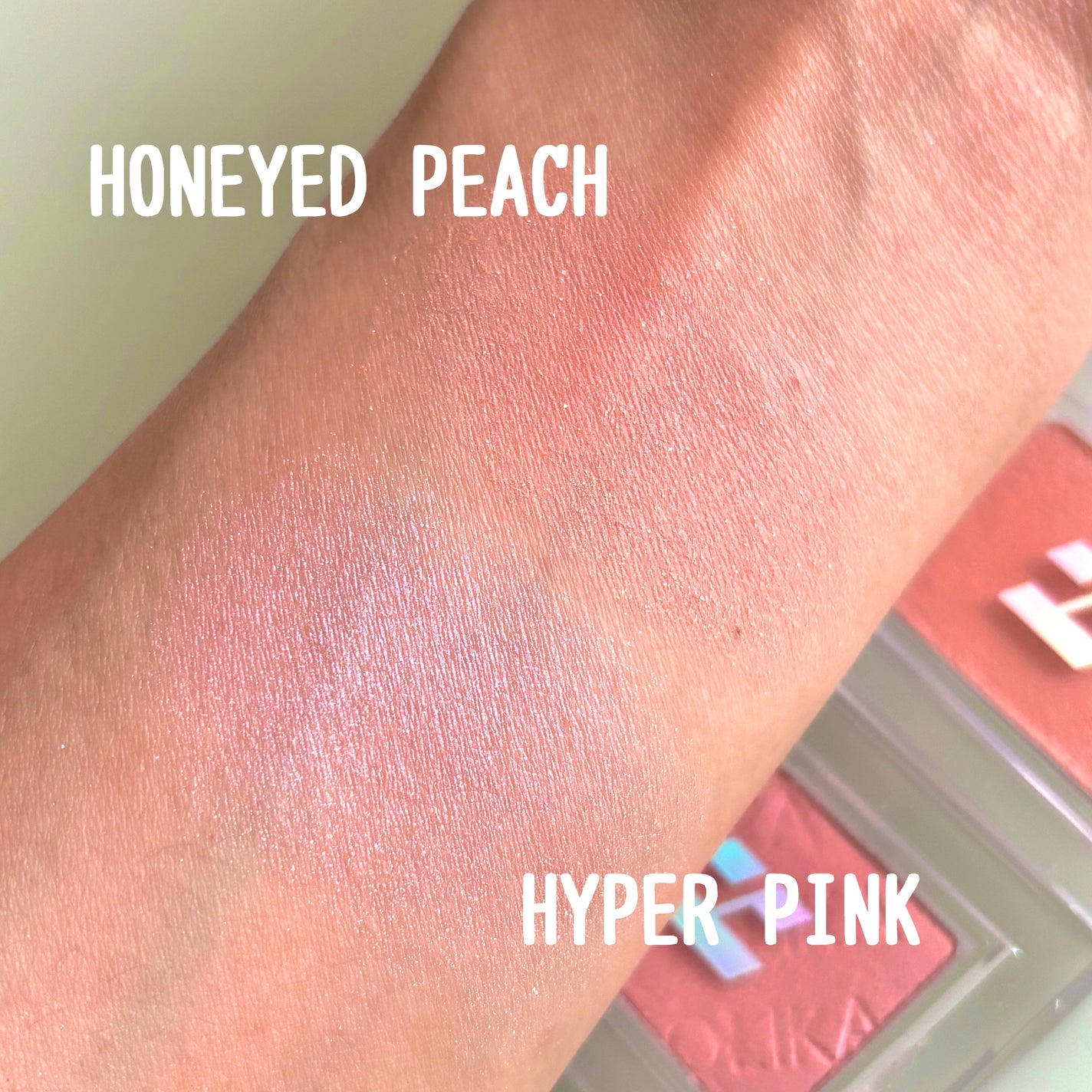 マイフェイブピースアイシャドウ/HOLIKA HOLIKA/単色アイシャドウを使ったクチコミ(2枚目)