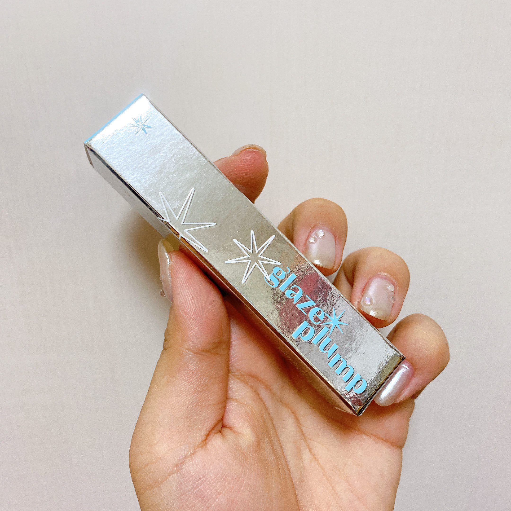 グレーズ プランパーグロス スパークリングブルー/ETUDE/リッププランパーを使ったクチコミ（3枚目）