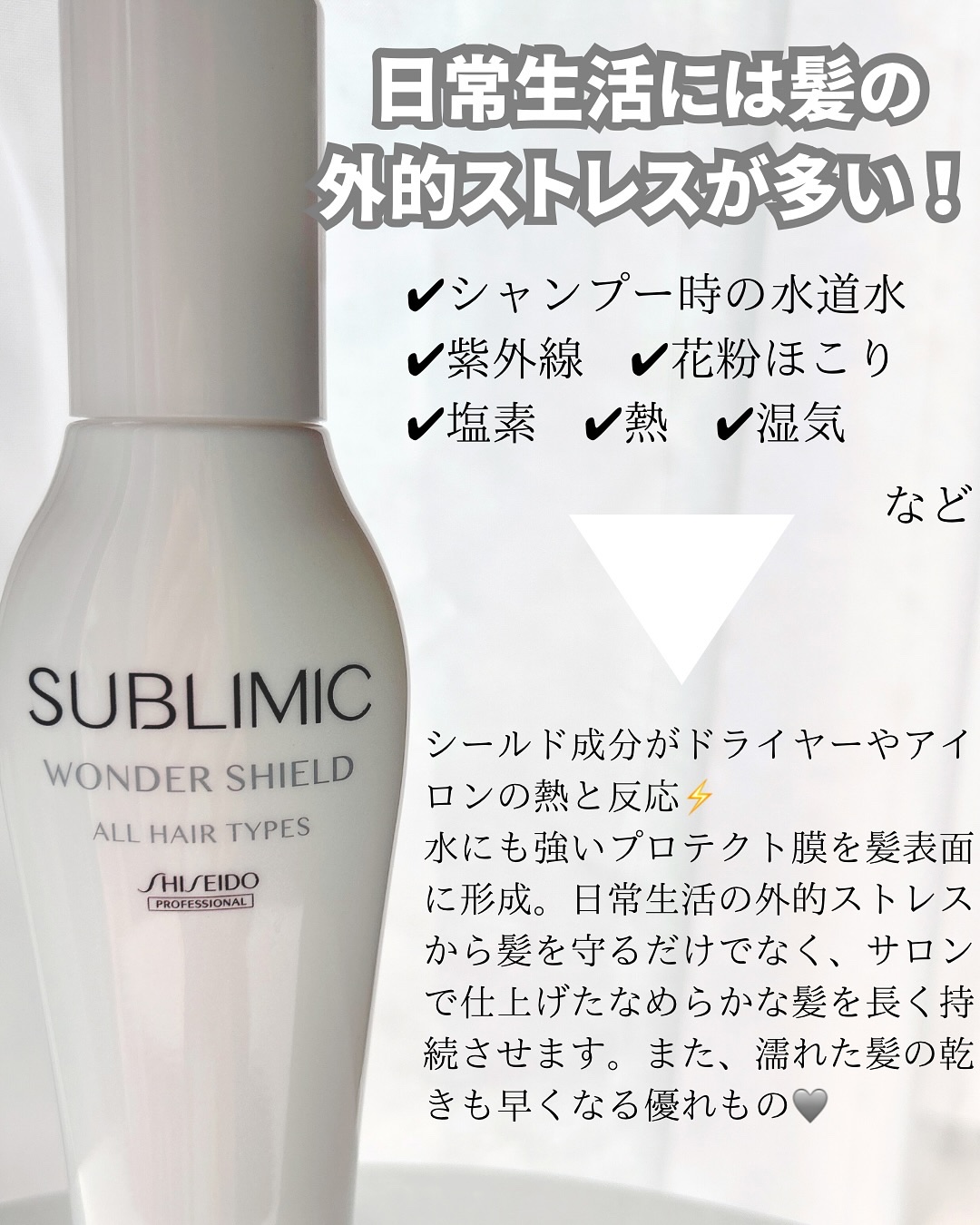 ワンダーシールド/サブリミック/アウトバストリートメントを使ったクチコミ（2枚目）