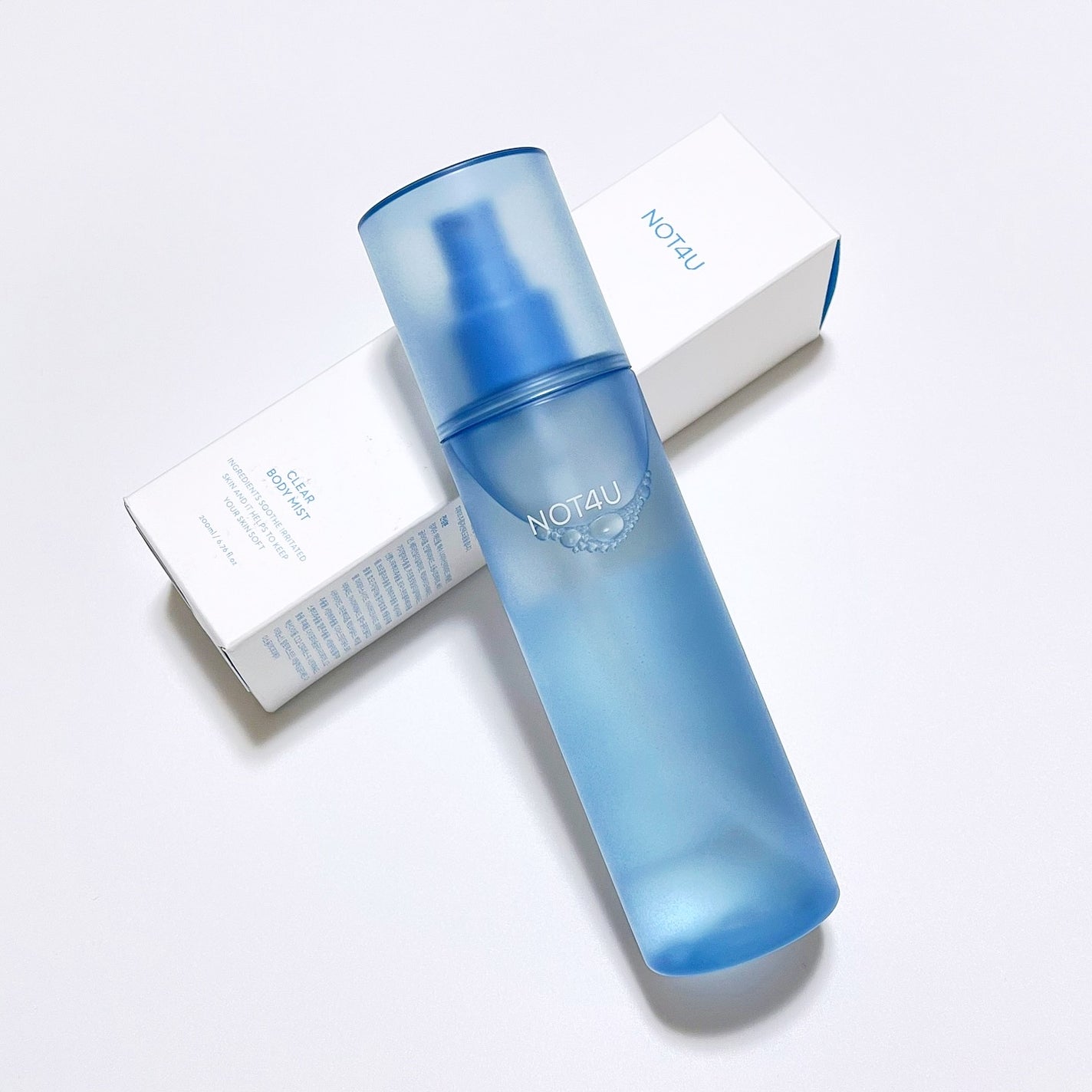 NOT4U クリア ボディミスト/NOT4U/ミスト状化粧水を使ったクチコミ(1枚目)