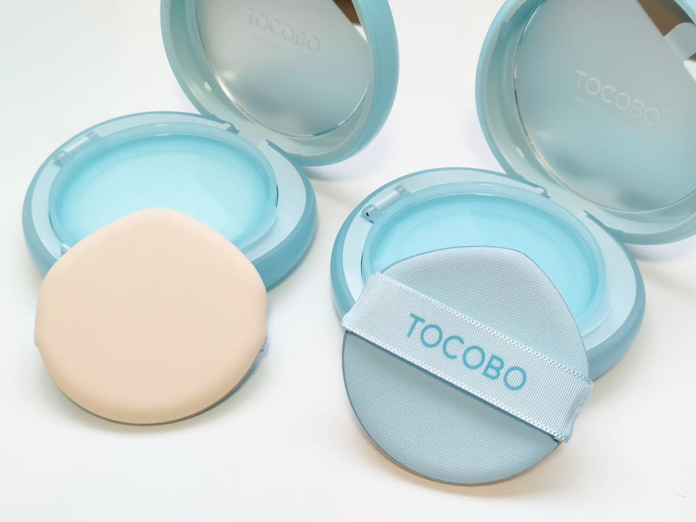 ブラーフィニッシュサンクッション/TOCOBO/日焼け止めパウダーを使ったクチコミ(2枚目)