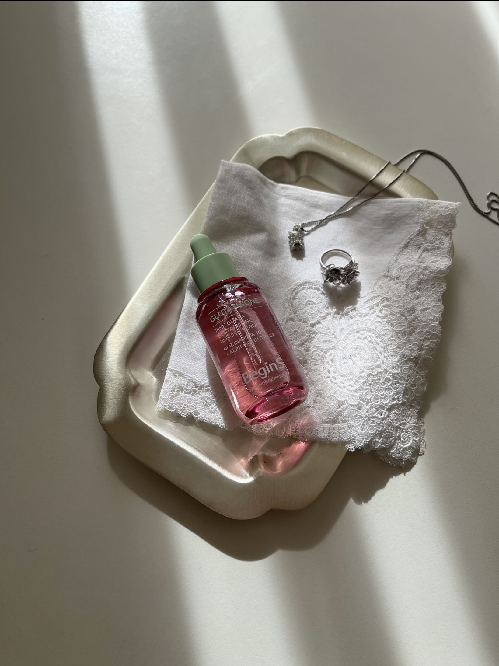 ビギンスバイジョンセンムルピンクGBセラム/BeginS by JUNGSAEMMOOL/美容液を使ったクチコミ（1枚目）