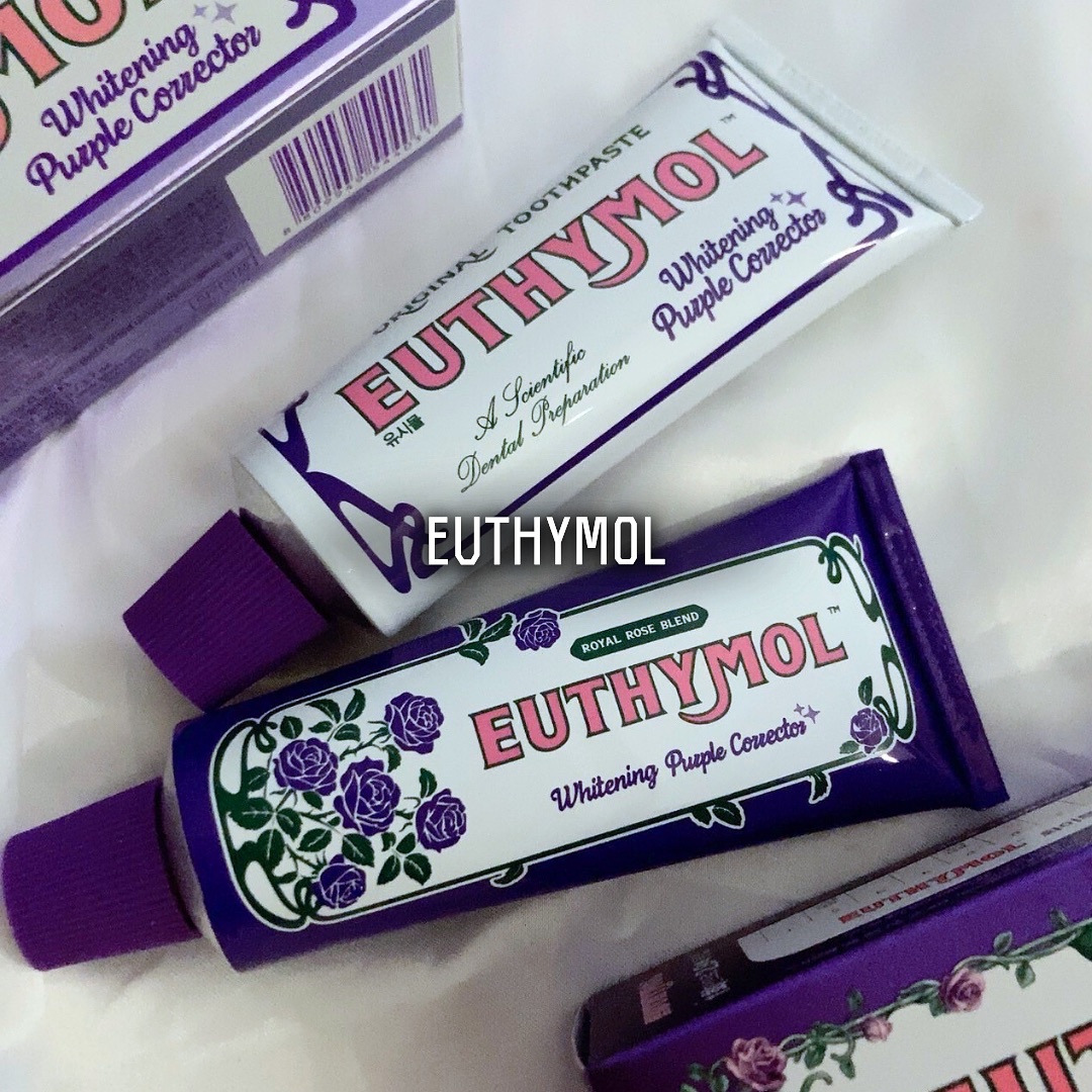 ホワイトニングパープルコレクター歯磨き粉/EUTHYMOL/その他を使ったクチコミ（1枚目）