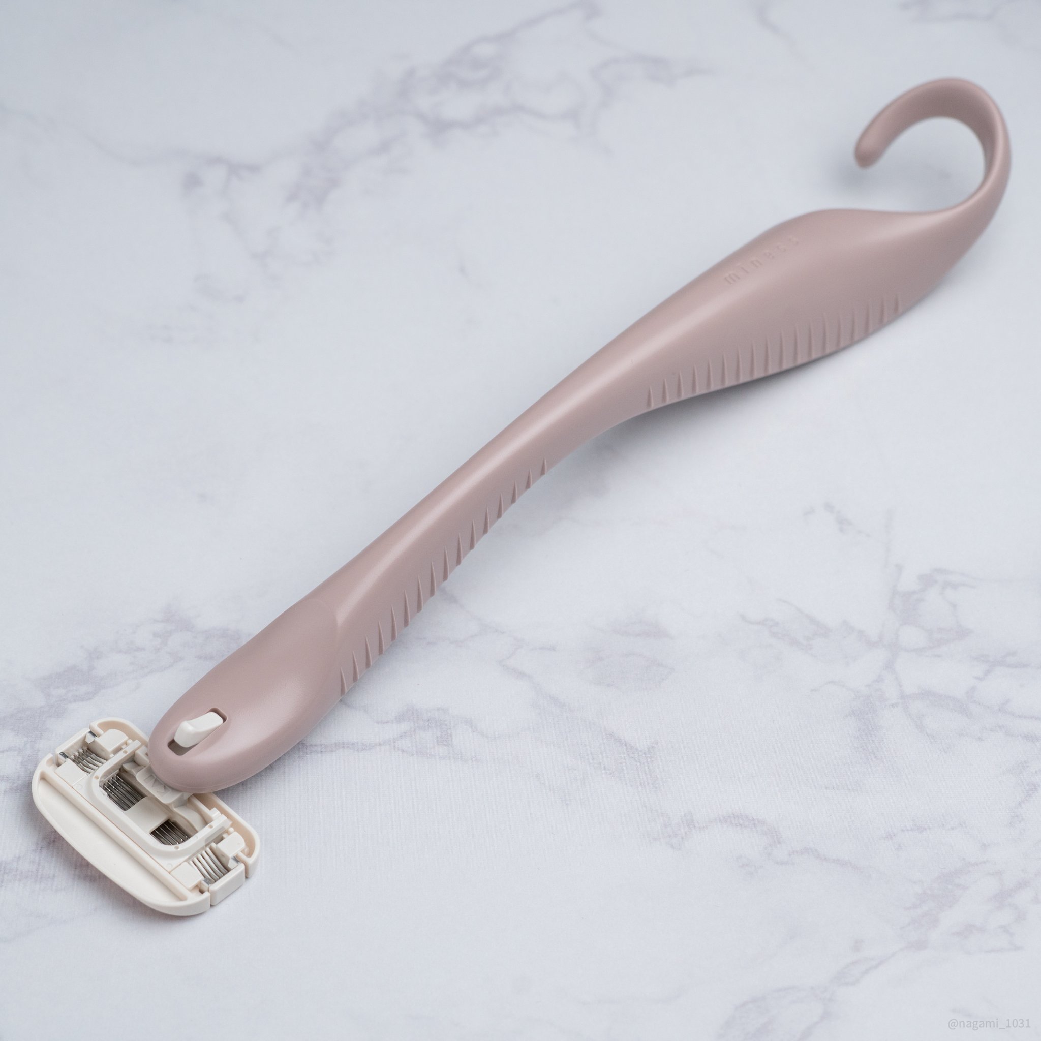 miness 背中用カミソリ/貝印/シェーバーを使ったクチコミ（1枚目）