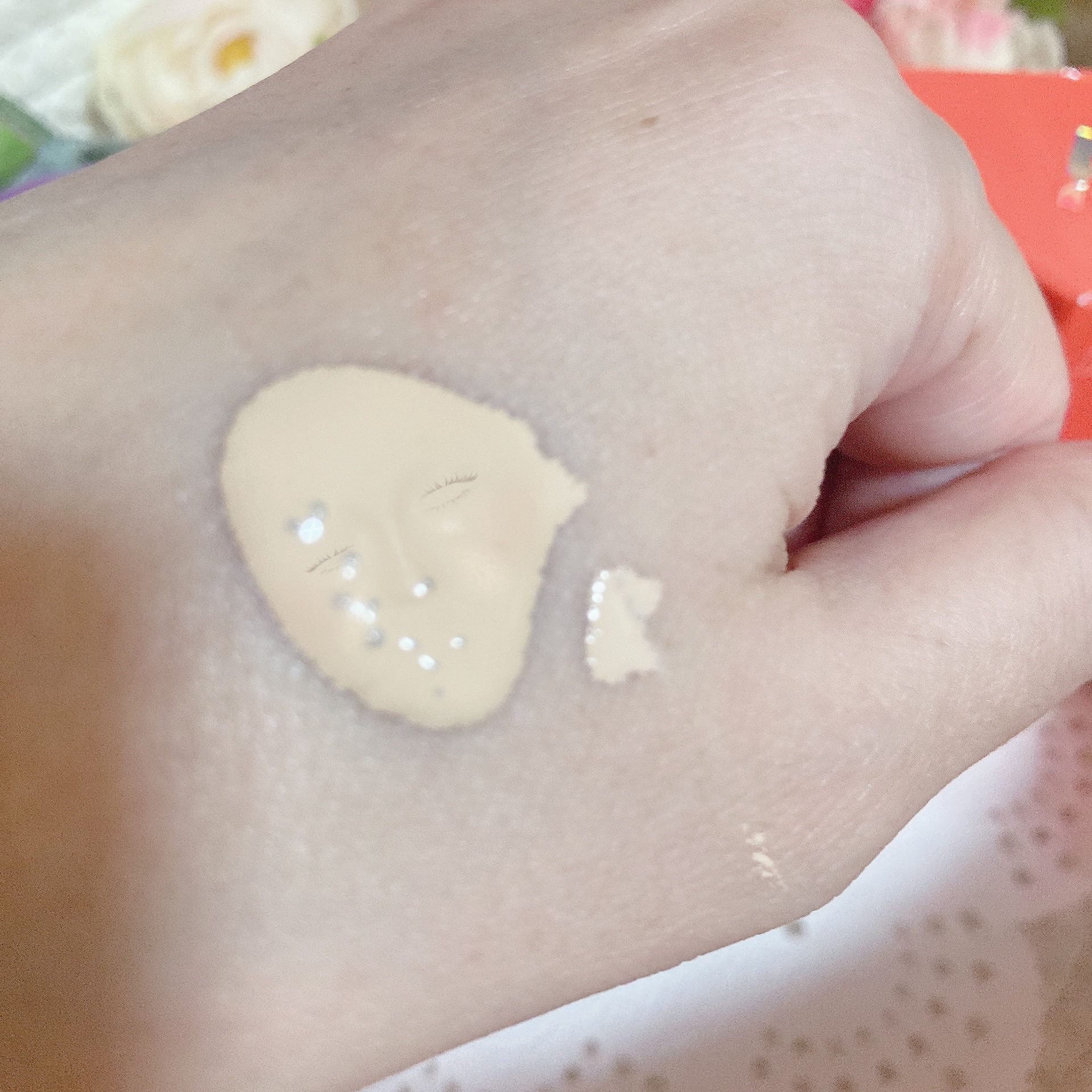 CODEON DDクリームファンデーション/ハンスキン/クリーム・エマルジョンファンデーションを使ったクチコミ（3枚目）