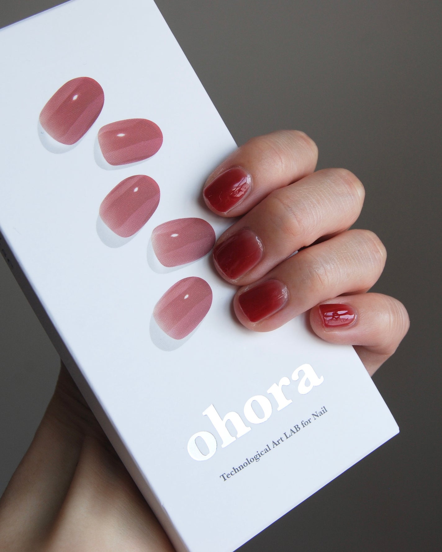 セミキュアジェルネイル(ハンド)/ohora/ネイルシールを使ったクチコミ(2枚目)