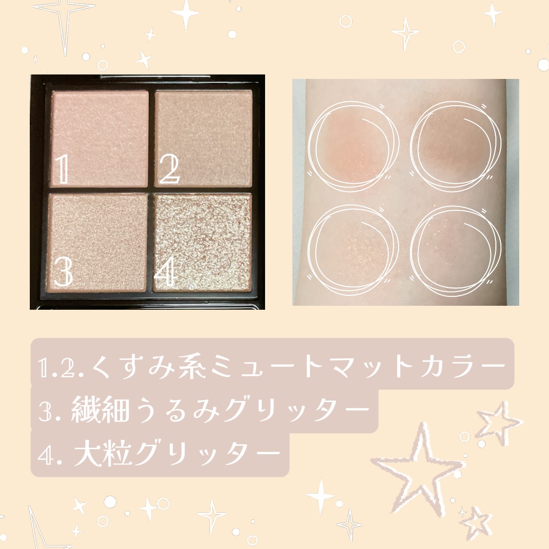 ケイト ポッピングシルエットシャドウ/KATE/アイシャドウパレットを使ったクチコミ（2枚目）