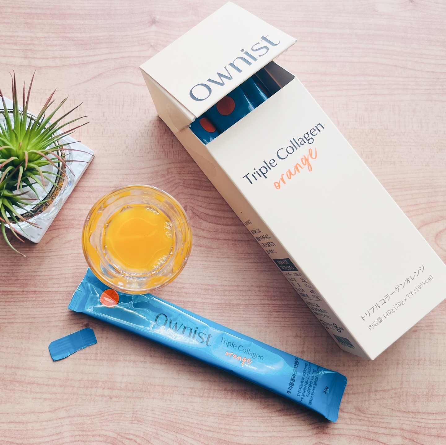 トリプルコラーゲン オレンジ/Ownist/美容サプリメントを使ったクチコミ（1枚目）