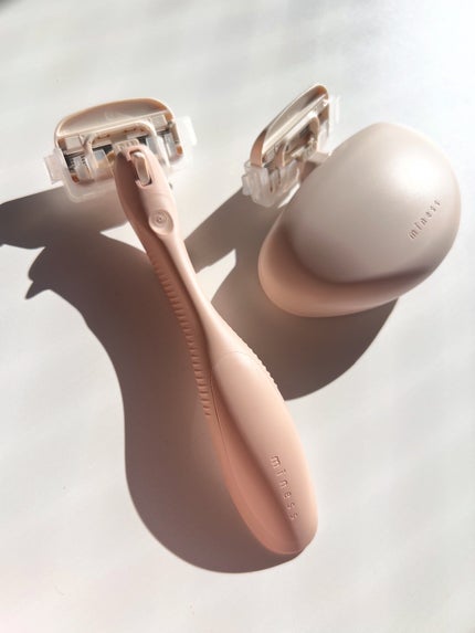 miness ボディ用カミソリ 替刃2個付/貝印/シェーバーを使ったクチコミ(1枚目)