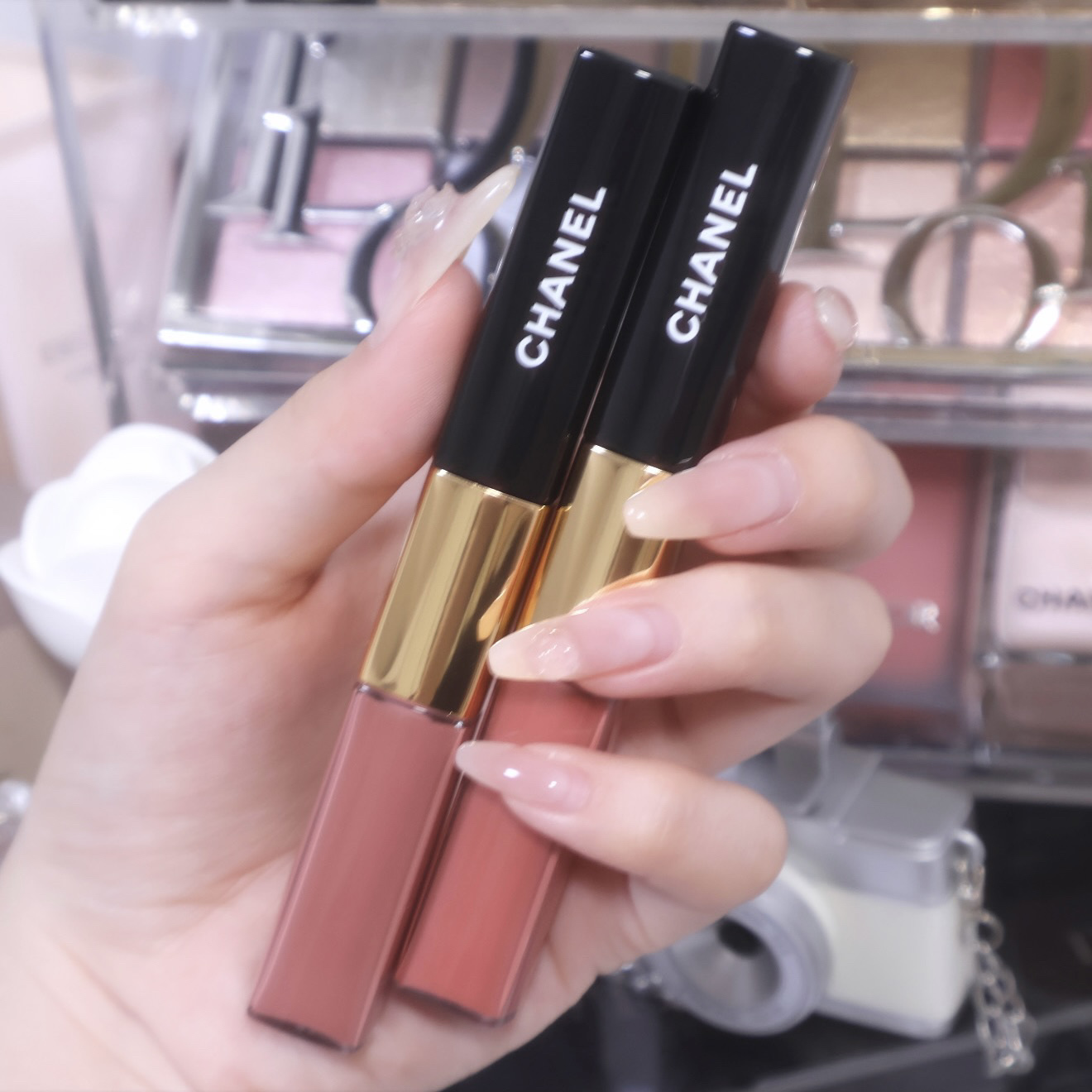 ル ルージュ デュオ ウルトラ トゥニュ/CHANEL/口紅を使ったクチコミ（1枚目）