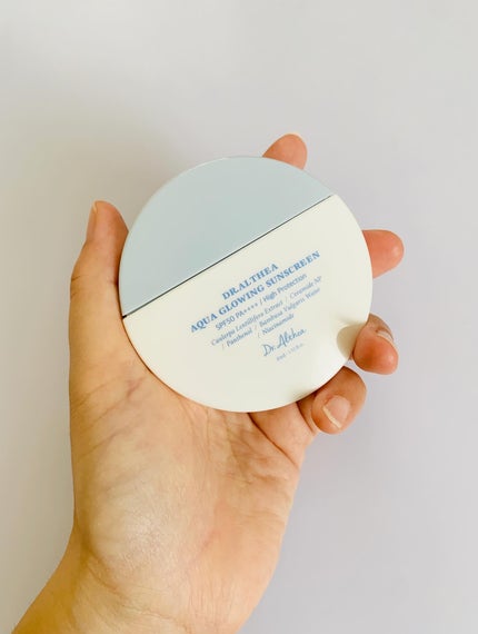 AQUA GLOWING SUNSCREEN/Dr.Althea/日焼け止めミルクを使ったクチコミ(4枚目)