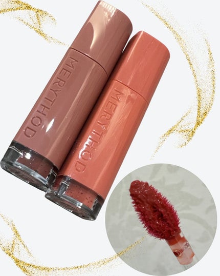 ウォーターフィットブラーティント/MERYTHOD/リップティントを使ったクチコミ(4枚目)