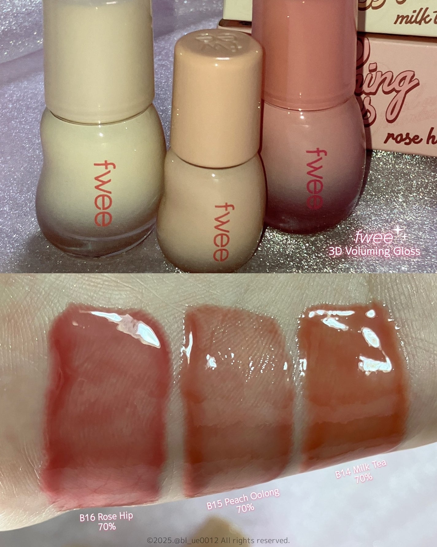 フィー 3Dボリューミンググロス/fwee/リップグロスを使ったクチコミ(4枚目)