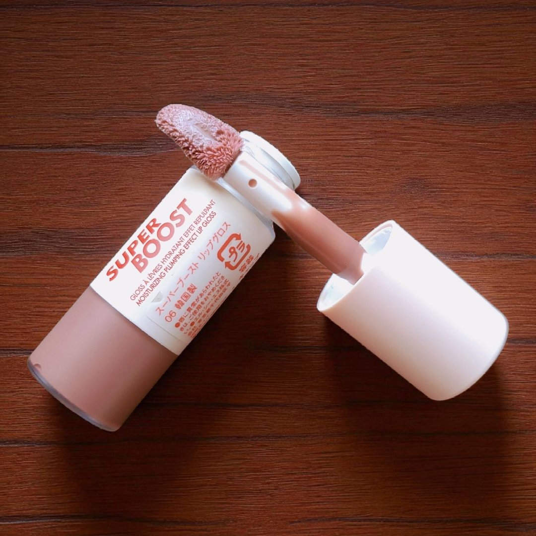 スーパーブースト リップグロス 06/MAKE UP FOR EVER/リップグロスを使ったクチコミ（2枚目）