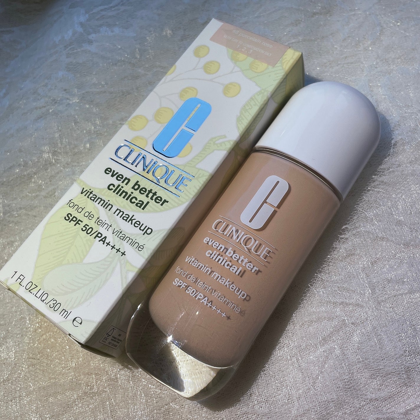 イーブン ベター メイクアップ V ファンデーション 50/CLINIQUE/リキッドファンデーションを使ったクチコミ(1枚目)