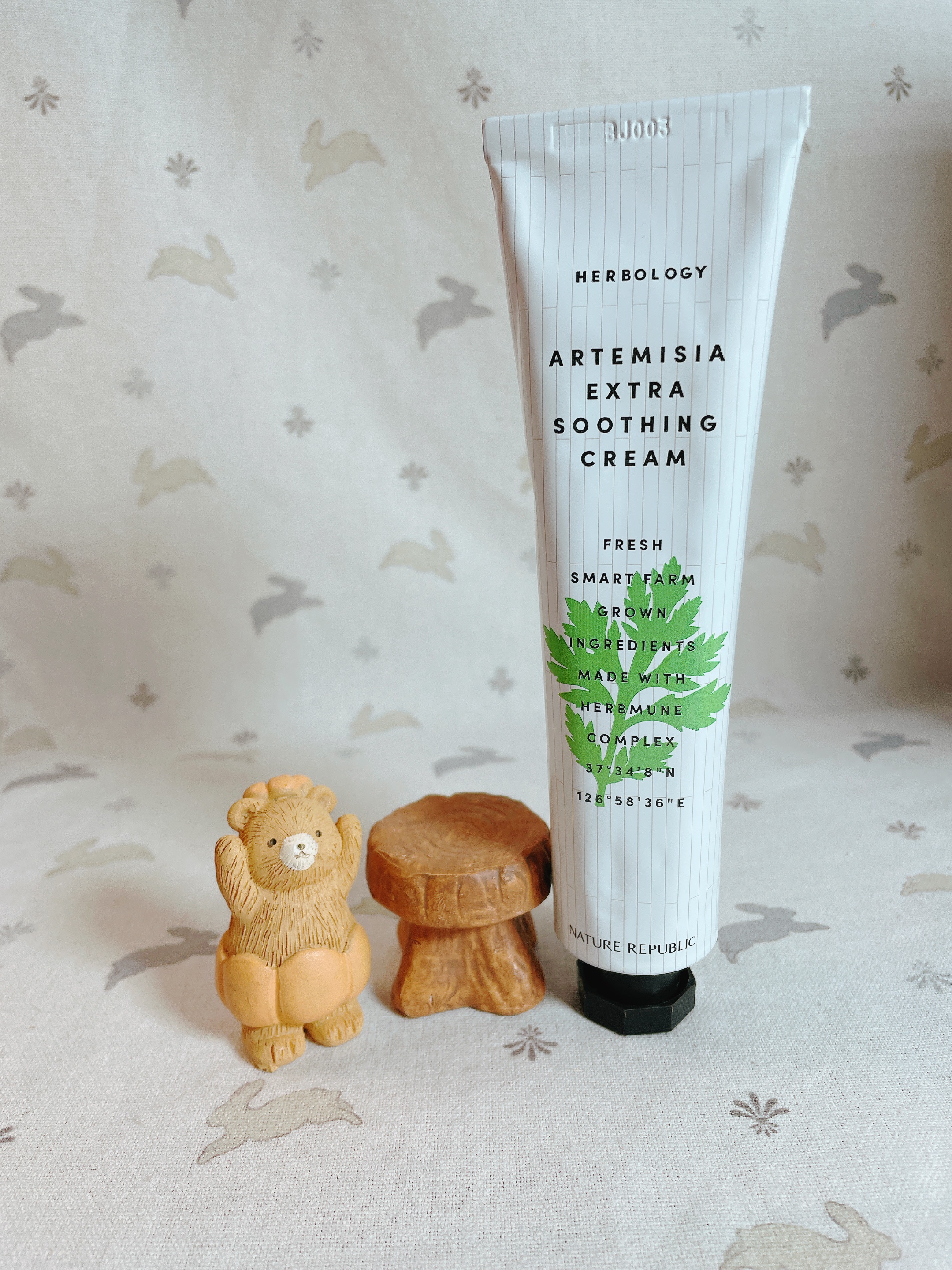 ハーブオロジーアルテミシアスージングクリーム/ネイチャーリパブリック/フェイスクリームを使ったクチコミ（1枚目）