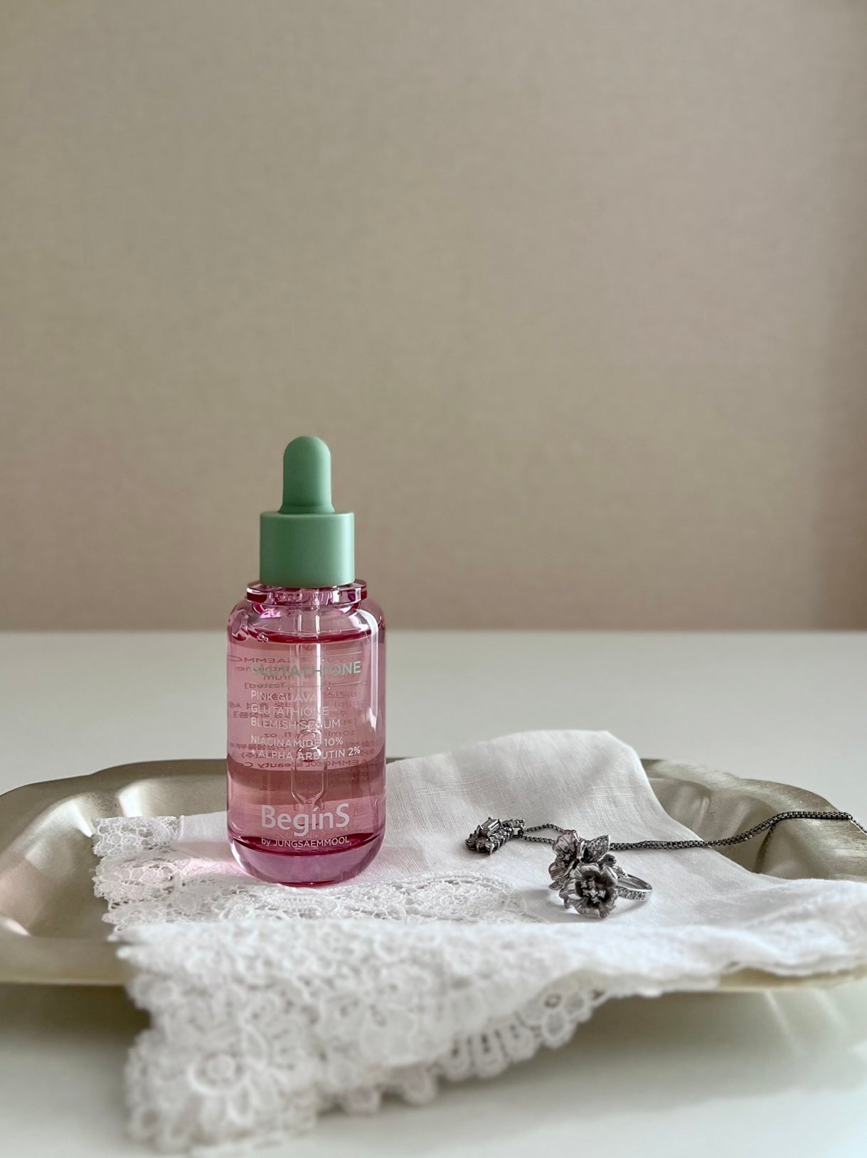 Pink Guava Glutathione Blemish Serum/BeginS by JUNGSAEMMOOL/美容液を使ったクチコミ(7枚目)