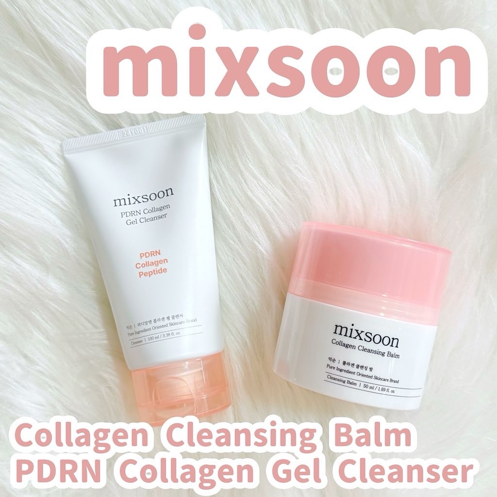 PDRNコラーゲン ジェルクレンザー/mixsoon/洗顔フォームを使ったクチコミ（1枚目）