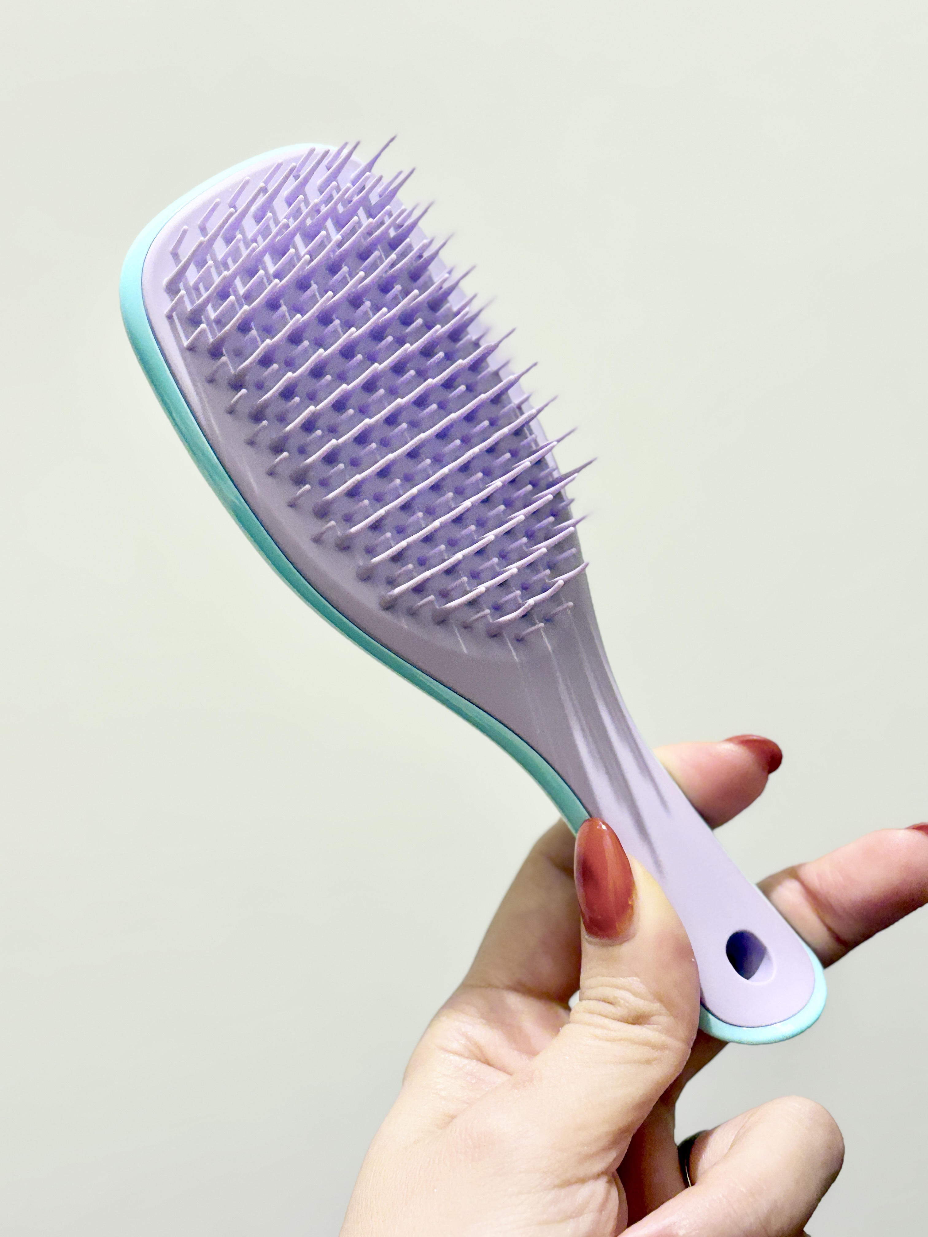 タングルティーザー ザ・アルティメットディタングラー ミニ/TANGLE TEEZER/ヘアブラシを使ったクチコミ（1枚目）