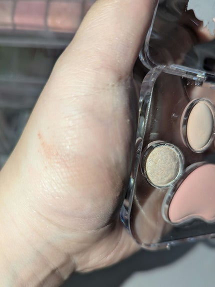 ミャオパウズアイシャドウパレット/MilleFée/アイシャドウパレットを使ったクチコミ(5枚目)