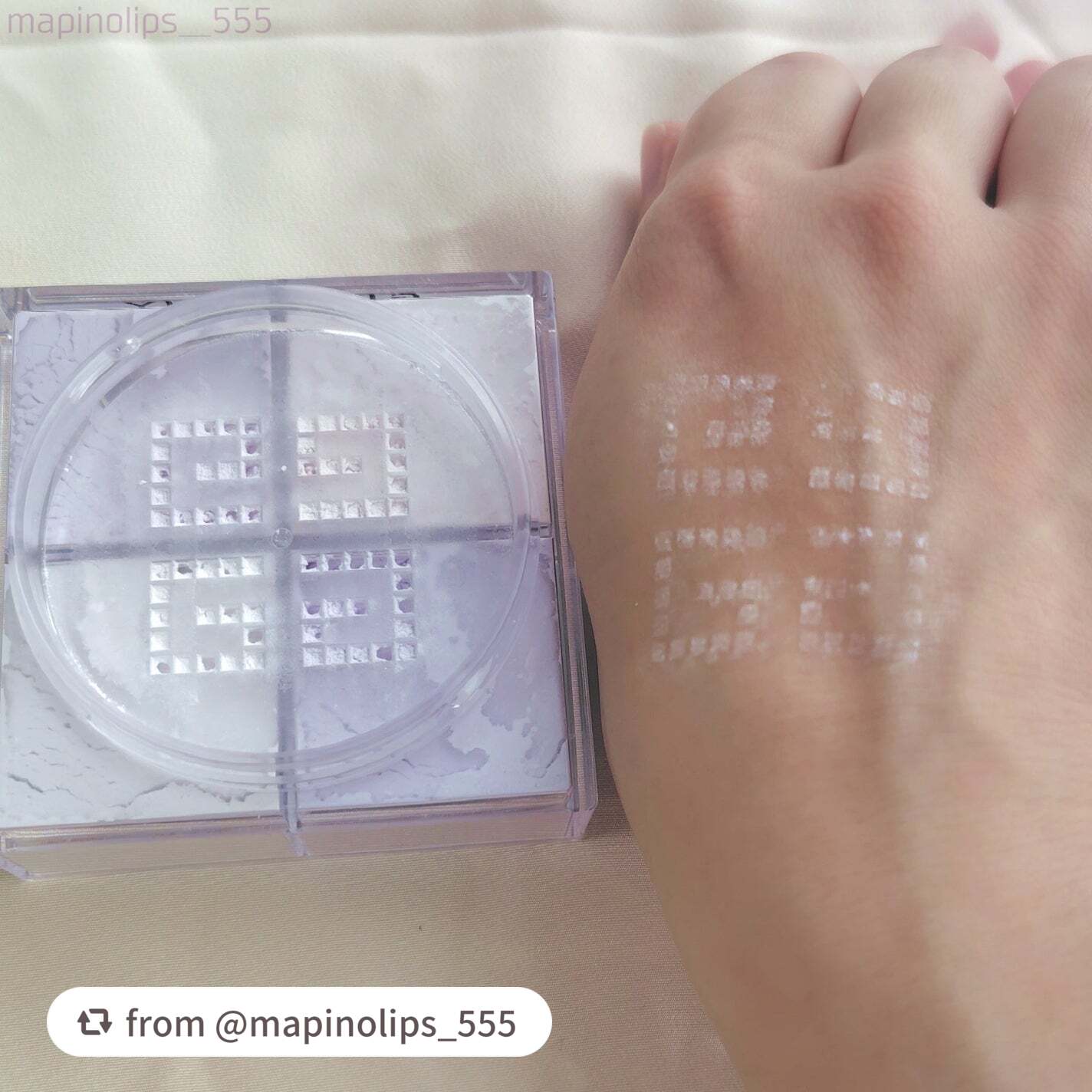 プリズム・リーブル/GIVENCHY/ルースパウダーを使ったクチコミ(3枚目)