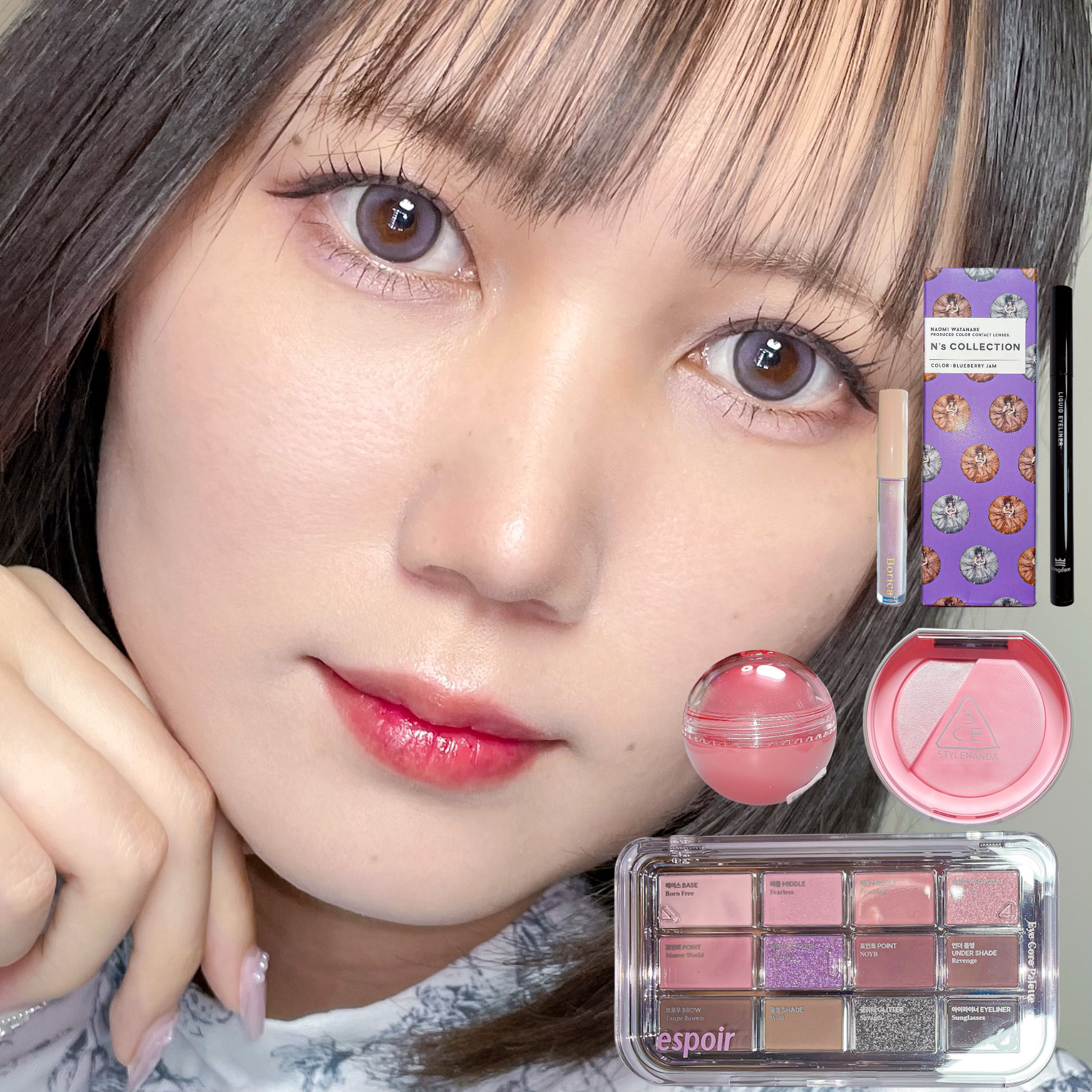 アイコアパレット サベージモーヴ/espoir/アイシャドウパレットを使ったクチコミ（1枚目）