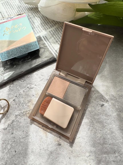 あざむきヘアシャドウ 万能ブラウン/pdc/シェーディングを使ったクチコミ(2枚目)