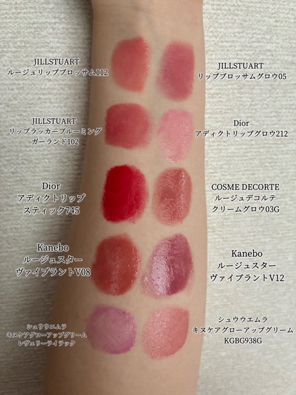 ルージュスターヴァイブラント/KANEBO/口紅を使ったクチコミ(2枚目)