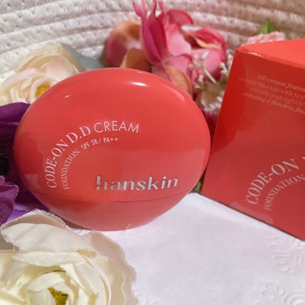 CODEON DDクリームファンデーション/ハンスキン/クリーム・エマルジョンファンデーションを使ったクチコミ(2枚目)