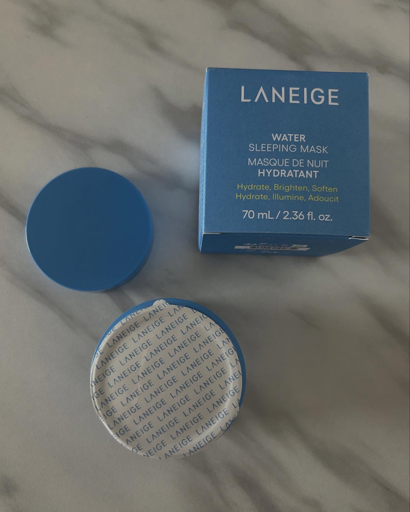 ウォータースリーピングマスク N/LANEIGE/フェイスクリームを使ったクチコミ（2枚目）