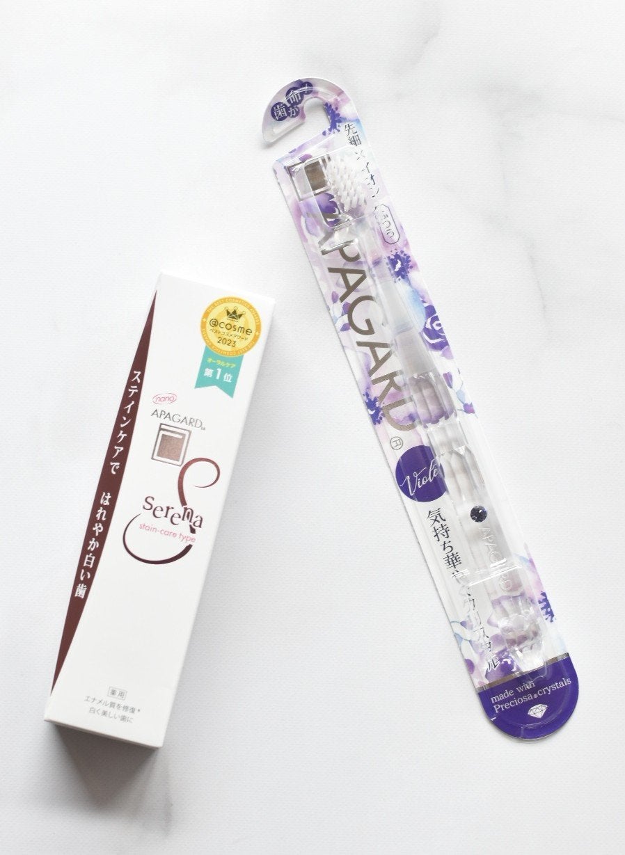 アパガードクリスタル歯ブラシ/アパガード/歯ブラシを使ったクチコミ(5枚目)