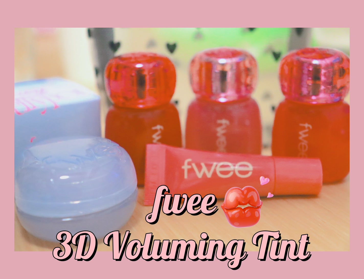 フィー 3Dボリューミングティント/fwee/リップティントを使ったクチコミ(1枚目)