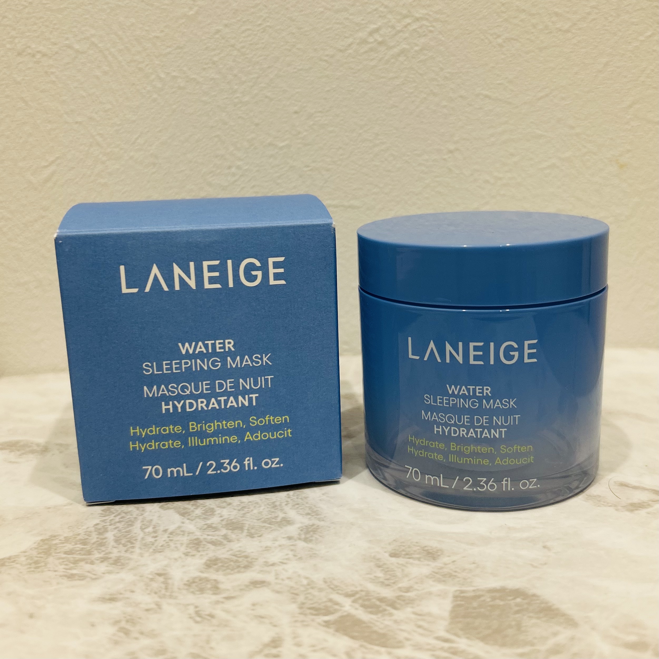 ウォータースリーピングマスク N/LANEIGE/フェイスクリームを使ったクチコミ（1枚目）