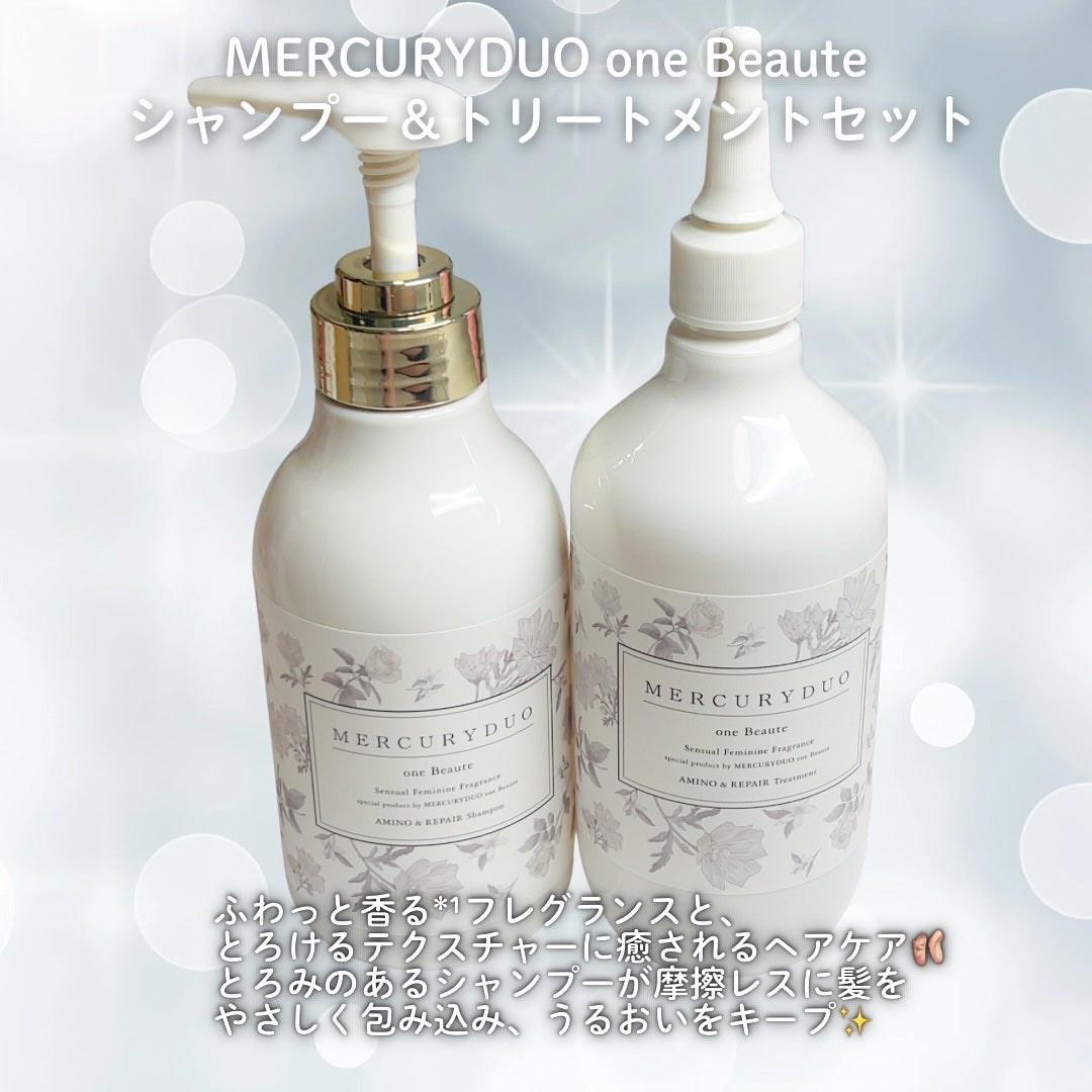フレグランスシャンプー&ウォータートリートメント スパークリングフローラルの香り/MERCURYDUO/市販シャンプーを使ったクチコミ(2枚目)