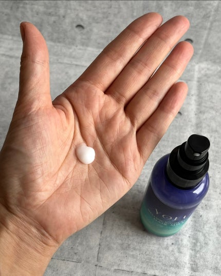 ヨル メロウナイトリペアヘアミルク/YOLU/ヘアミルクを使ったクチコミ(2枚目)