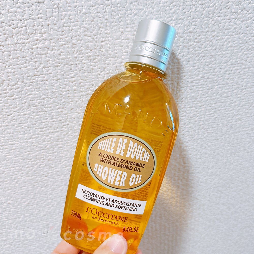 アーモンド モイスチャライジングシャワーオイル/L'OCCITANE/ボディソープを使ったクチコミ(1枚目)