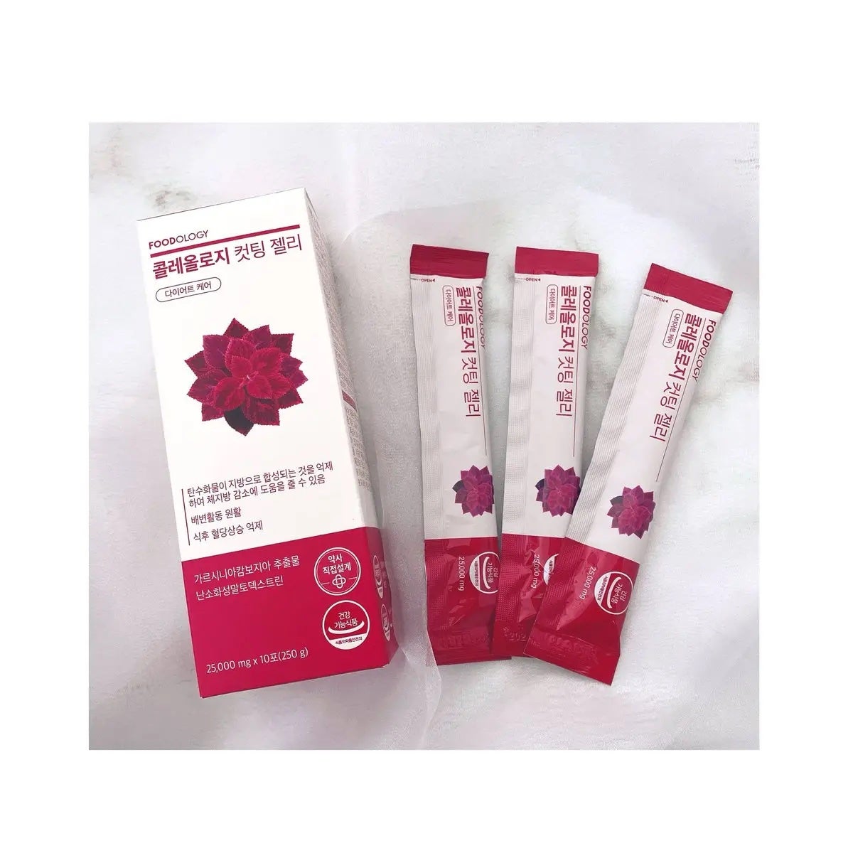コレオロジーカットゼリー/FOODOLOGY/食品を使ったクチコミ(1枚目)