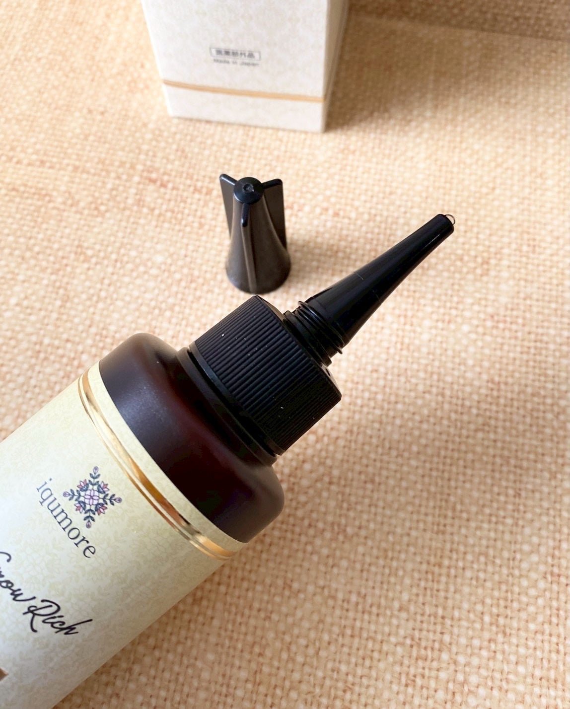 イクモアナノグロウリッチプレミアム/iqumore/頭皮ローションを使ったクチコミ(2枚目)