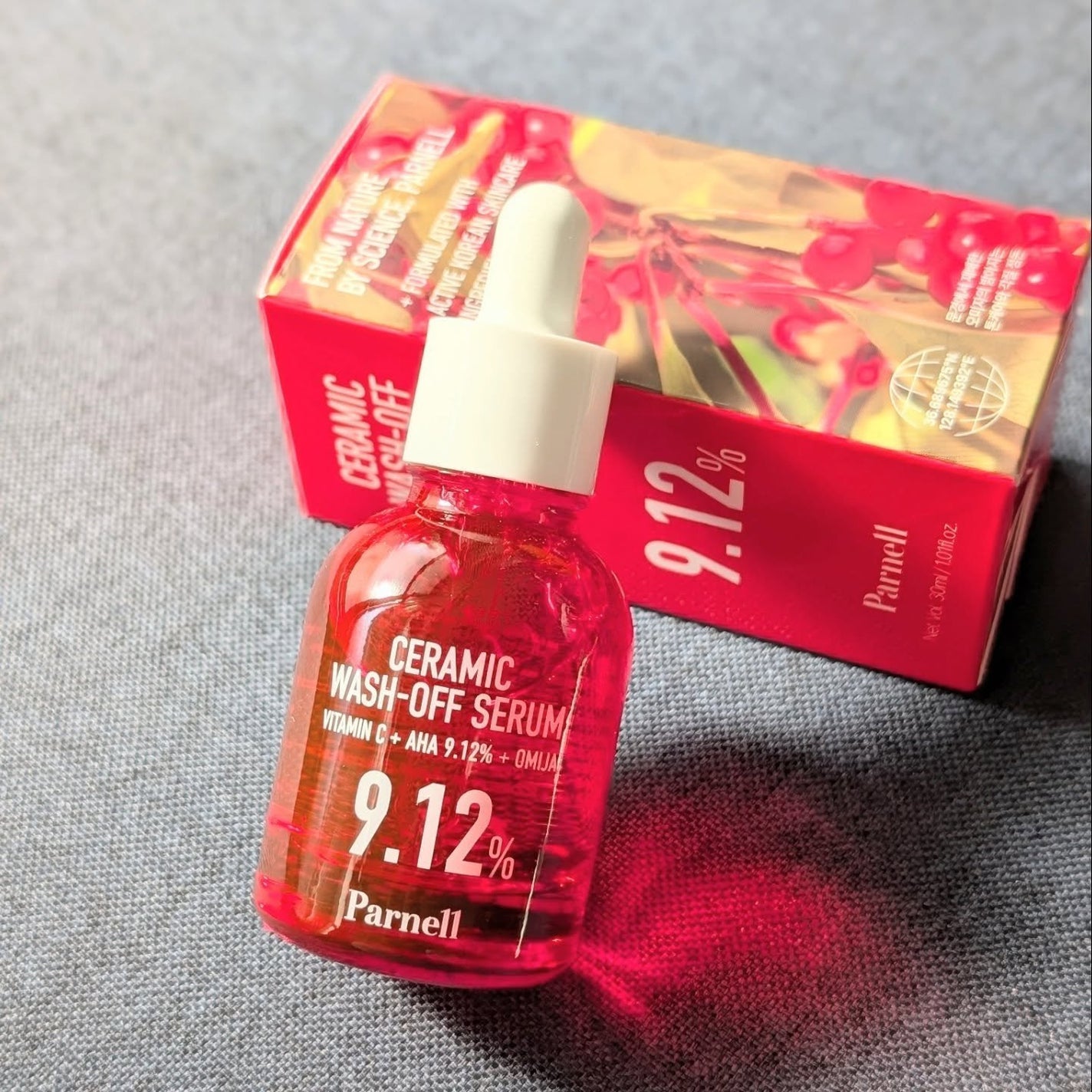 AHA 9.12 オミジャ 陶器肌 ウォッシュオフ セラム/parnell/美容液を使ったクチコミ(1枚目)
