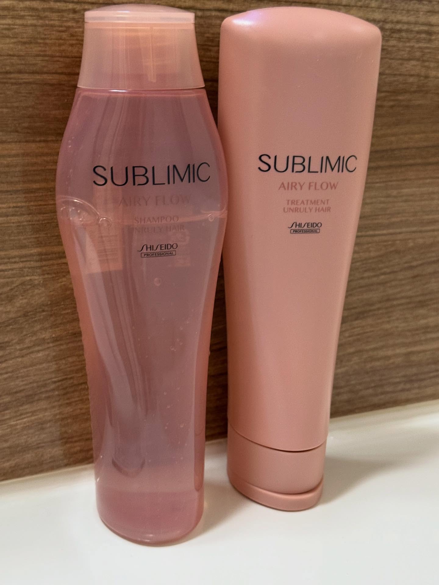 エアリーフロー シャンプー／トリートメント/サブリミック/サロンシャンプーを使ったクチコミ（1枚目）