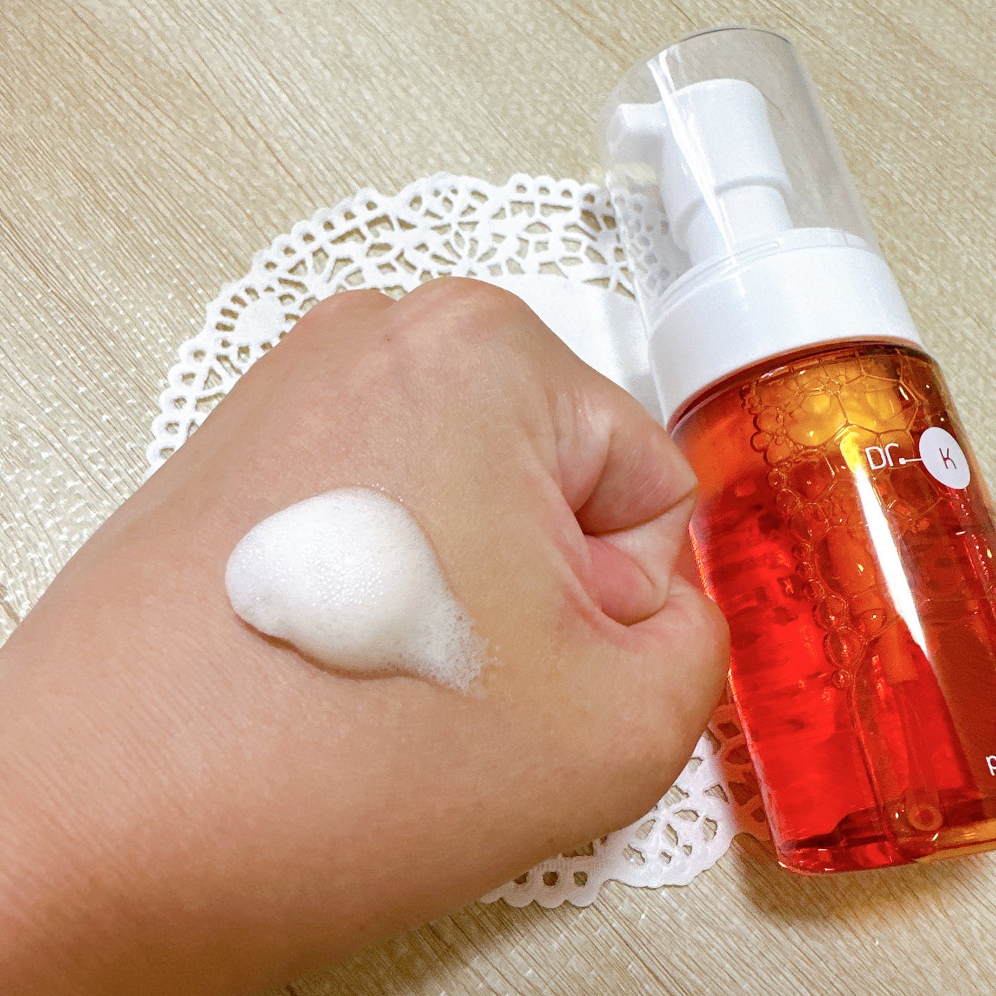 ABC-Gピールウォッシュ/ドクターケイ/泡洗顔を使ったクチコミ(5枚目)