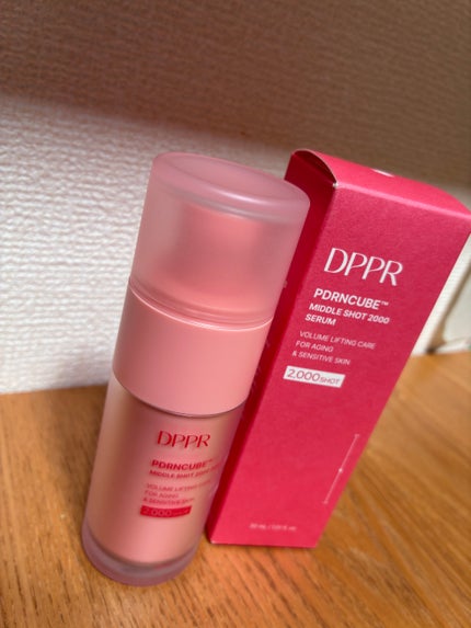 PDRNキューブミドルショット2000セラム/DPPR/美容液を使ったクチコミ(1枚目)