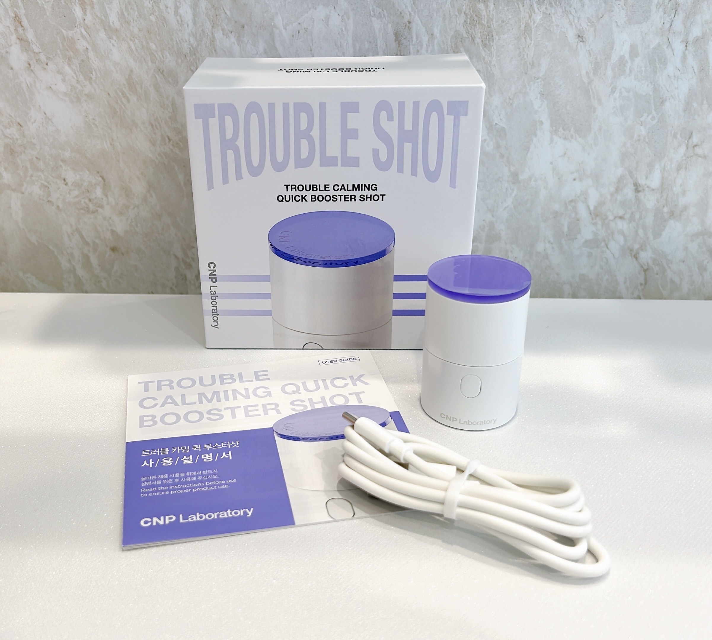 トラブルカーミングクイックブースターショット/CNP Laboratory/美顔器・マッサージを使ったクチコミ（2枚目）
