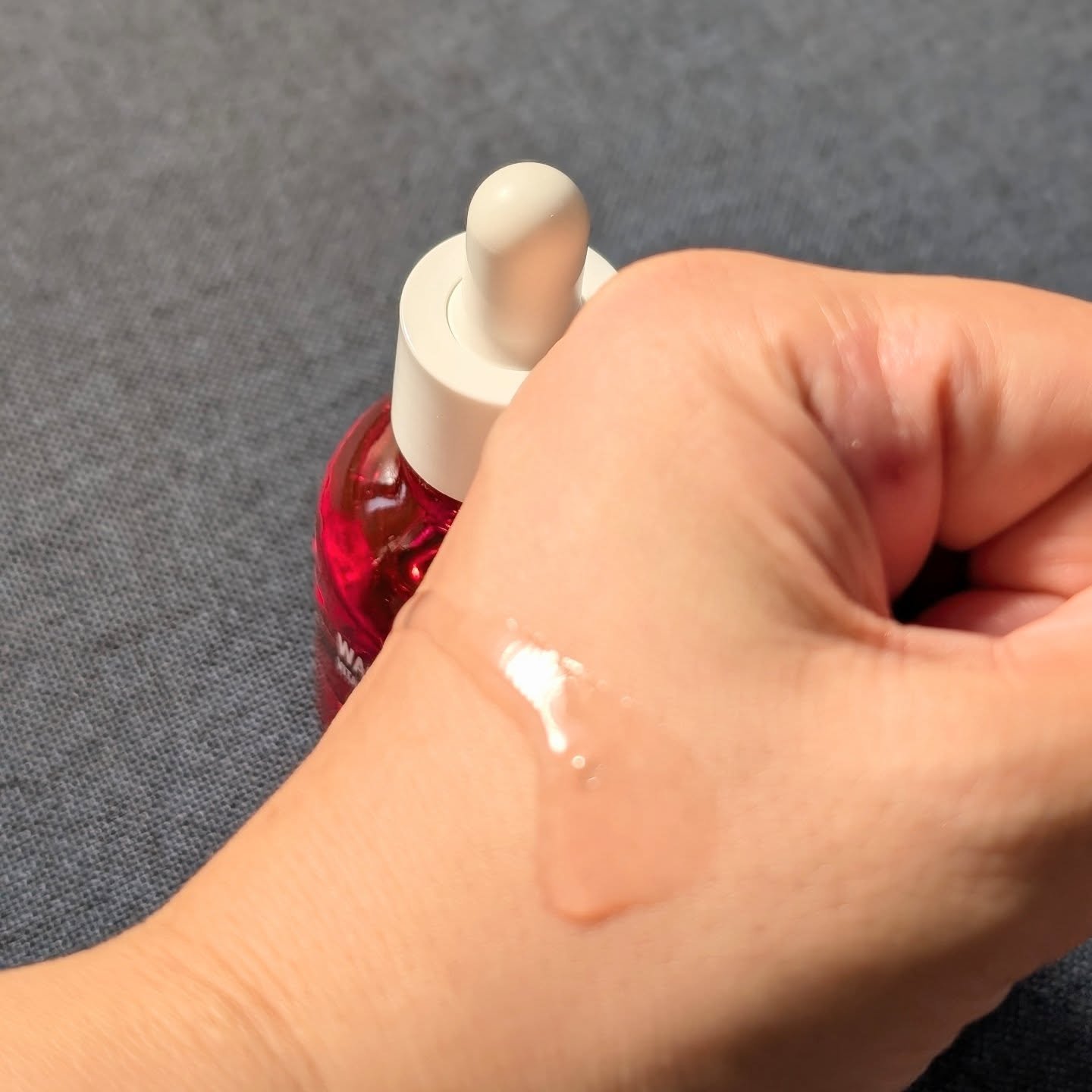 AHA 9.12 オミジャ 陶器肌 ウォッシュオフ セラム/parnell/美容液を使ったクチコミ（3枚目）