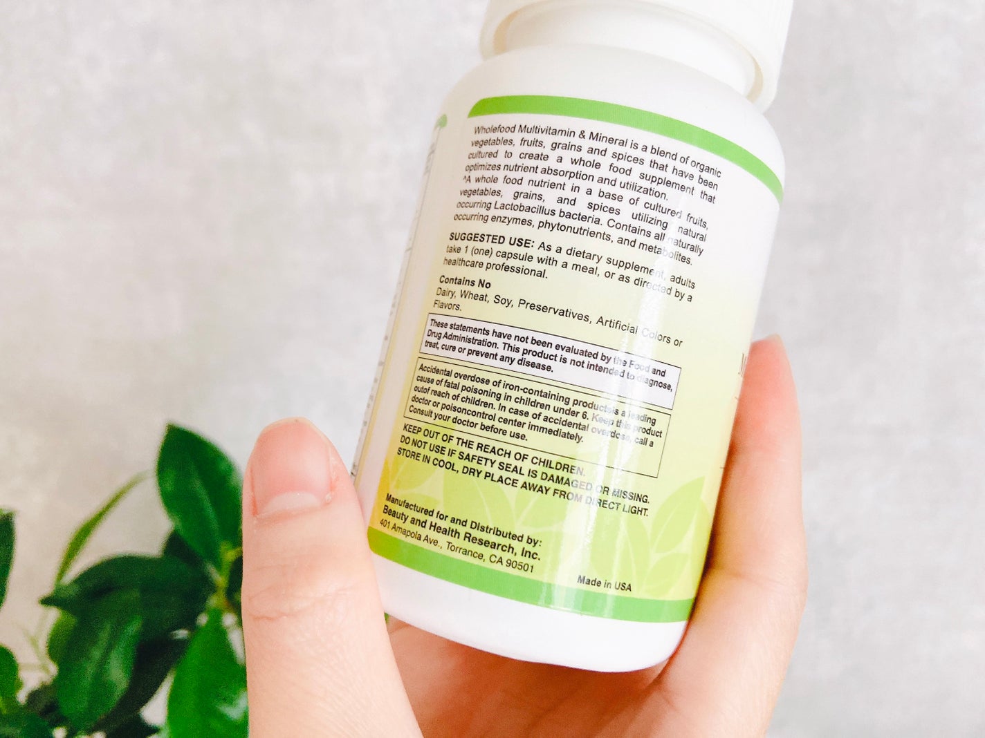 ホールフード マルチビタミン&ミネラル/Dr. Choi's Solution/健康サプリメントを使ったクチコミ(4枚目)