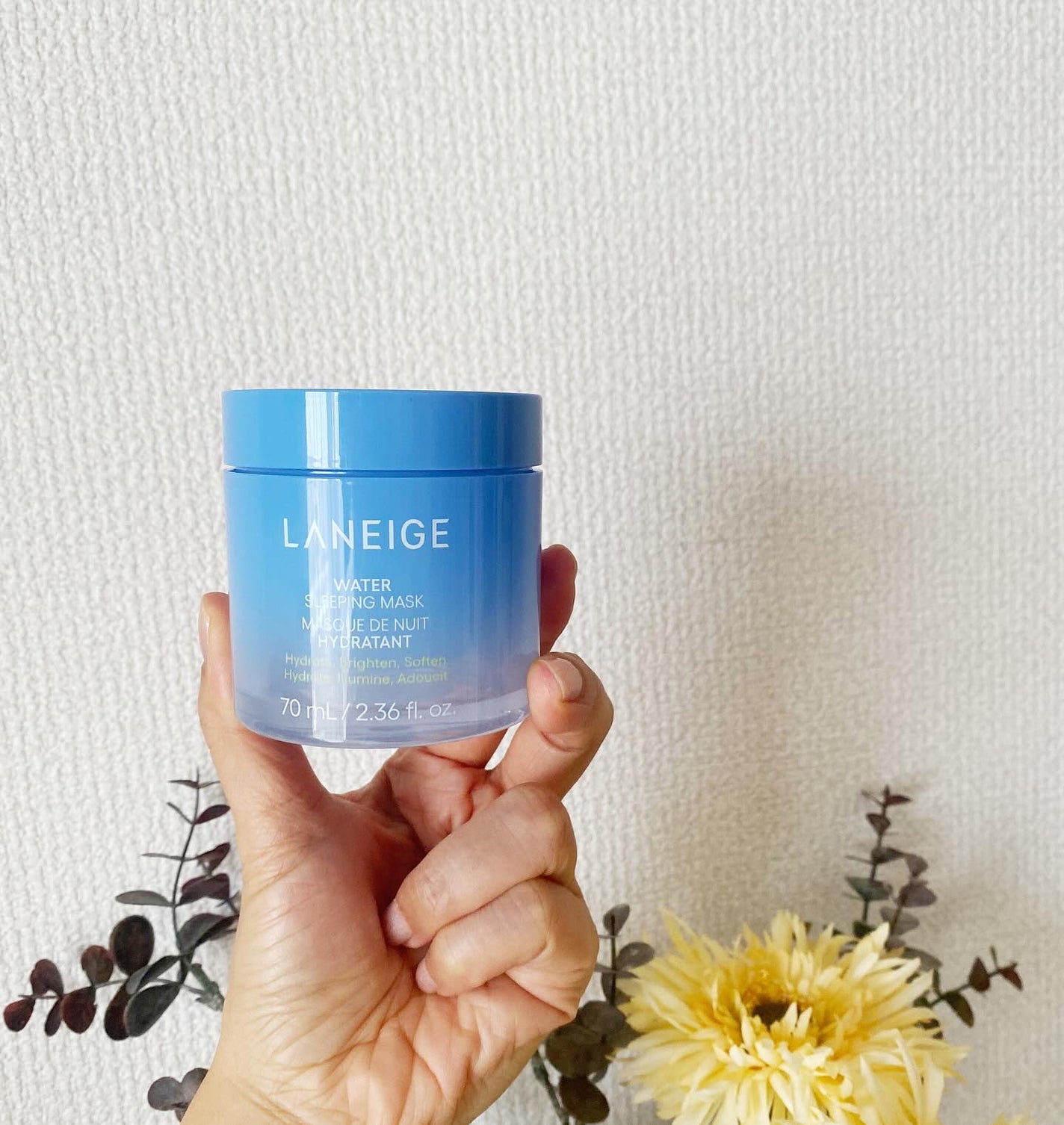 ウォータースリーピングマスク N/LANEIGE/フェイスクリームを使ったクチコミ(1枚目)