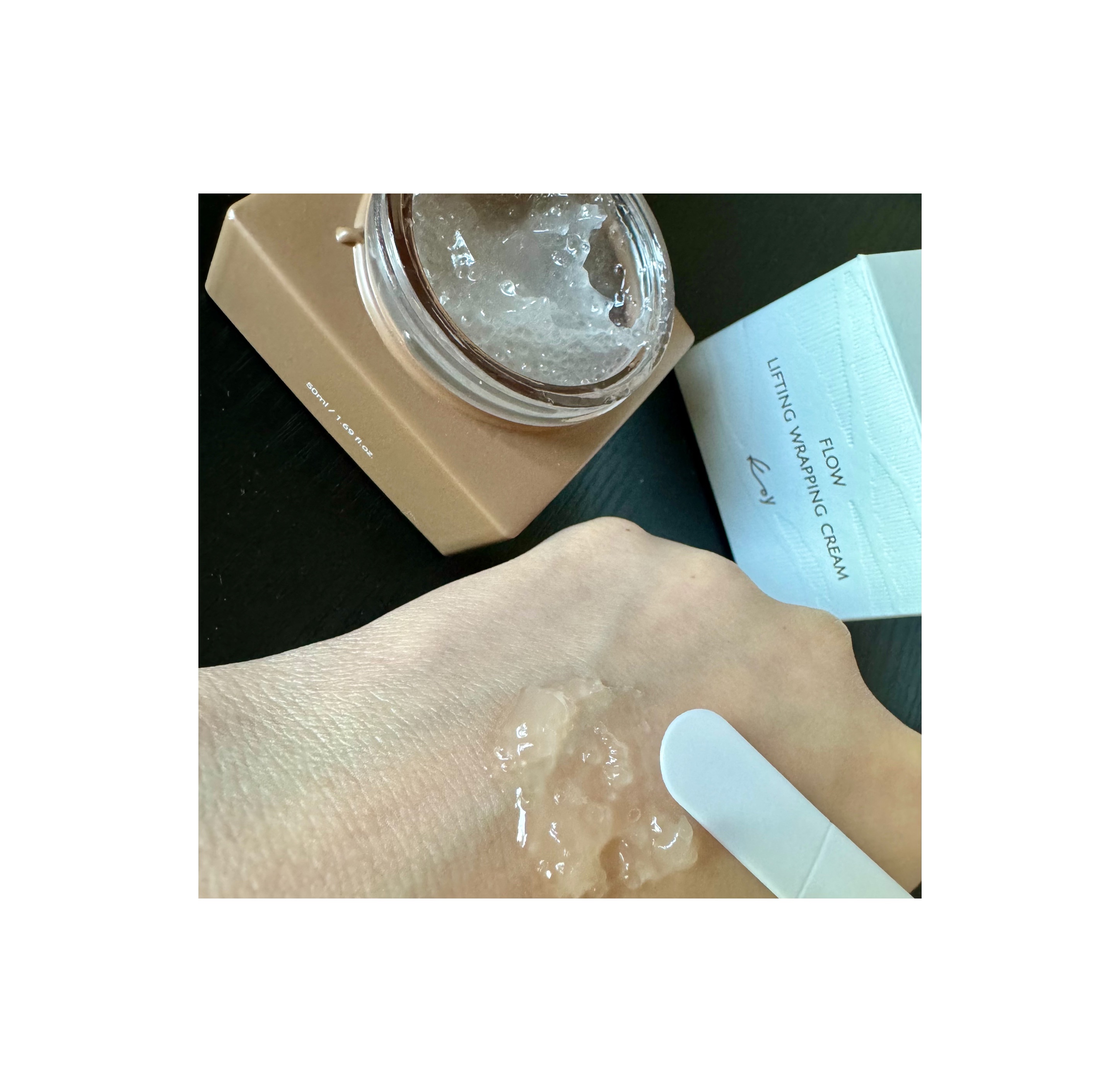 フローリフティングラッピングクリーム/koy/フェイスクリームを使ったクチコミ（2枚目）