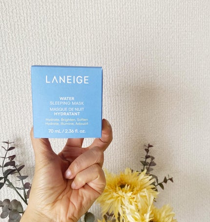 ウォータースリーピングマスク N/LANEIGE/フェイスクリームを使ったクチコミ(4枚目)